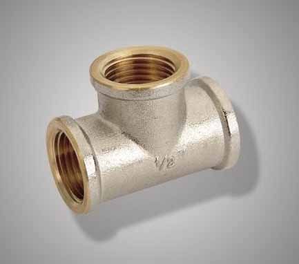 Тройник резьбовой латун. F 328.0505 (T 3/4F*3/4F*3/4F) (уп.5шт.)