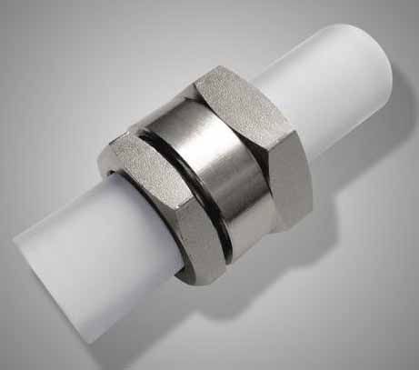 Муфта разъемная HJ 25-1 ППР-латунь длин (американка) (уп.8шт.)