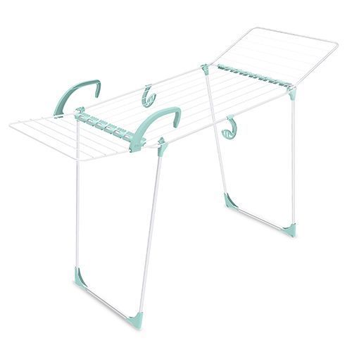 Сушилка для белья напольная 18 метров, белая, СБ10Б, Ника