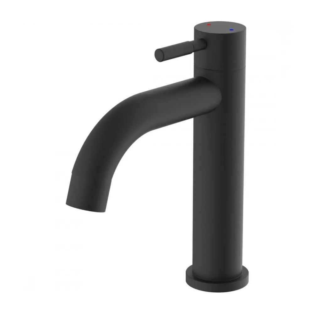 Кран водоразборный одноручковый  черный  Potato Эверест B10-3506