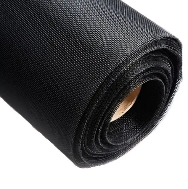 Сетка москитная из стекловолокна шир.140см (рулон 30м) чер.