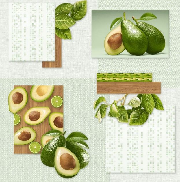 Обои Авокадо мойка С3В-Ф772-04 0,5м*10м (упак. 15 рул. Саратов)