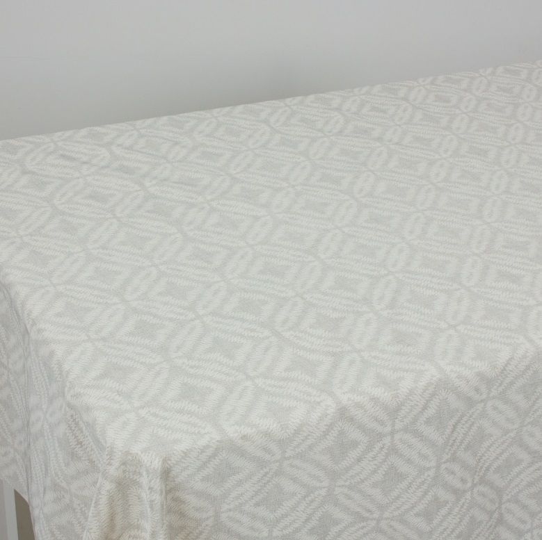 Клеенка ажурная "Lace Print" YD-B2122K, сер.(1,37х20м)