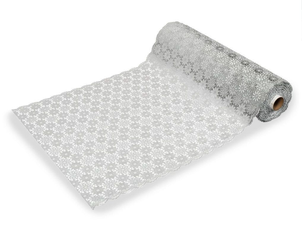 Салфетка FL-2944 серебро(41005) (0.50*20м.)