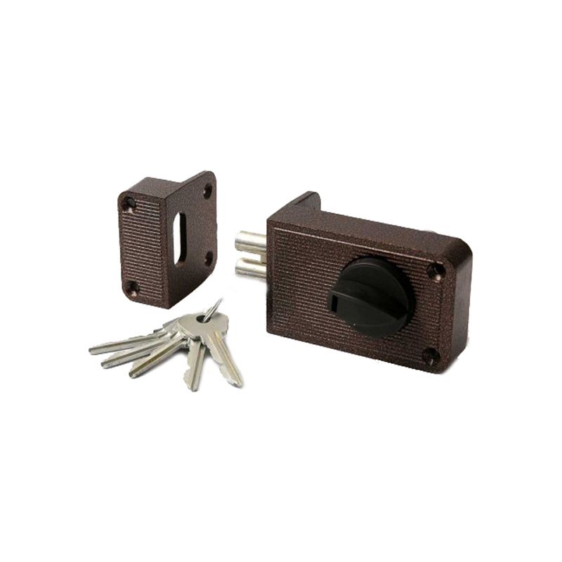 Замок накладной ЗН2-3 медь