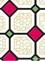 Пленка с/к "HONGDA" арт.9035 (бел фон,красн ромб ) 0.45х8м