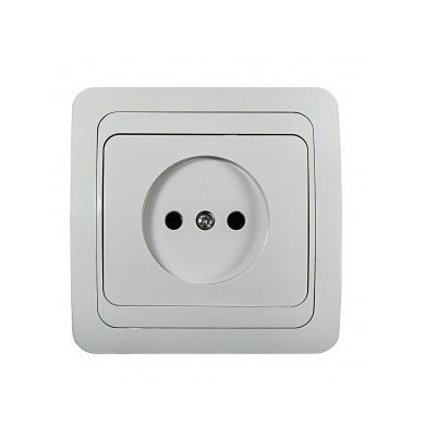 Розетка одинарная CLASSICO 2022 белая