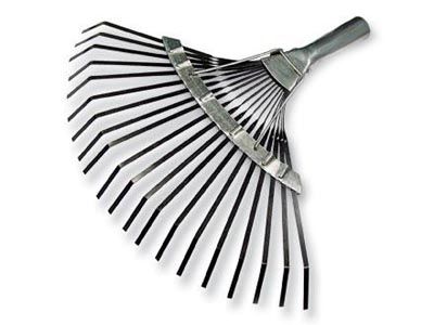 Грабли веерные 20 зуб. пластинчатые оцинк. (упак.10шт.)