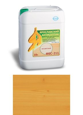 ФБС-211 тонированный антисептик цвет: дуб 10 л (уп.2 шт.)