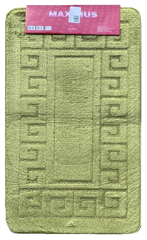 Набор ковриков Maximus (2предмет) 50х80/40х50см 587 зелён.