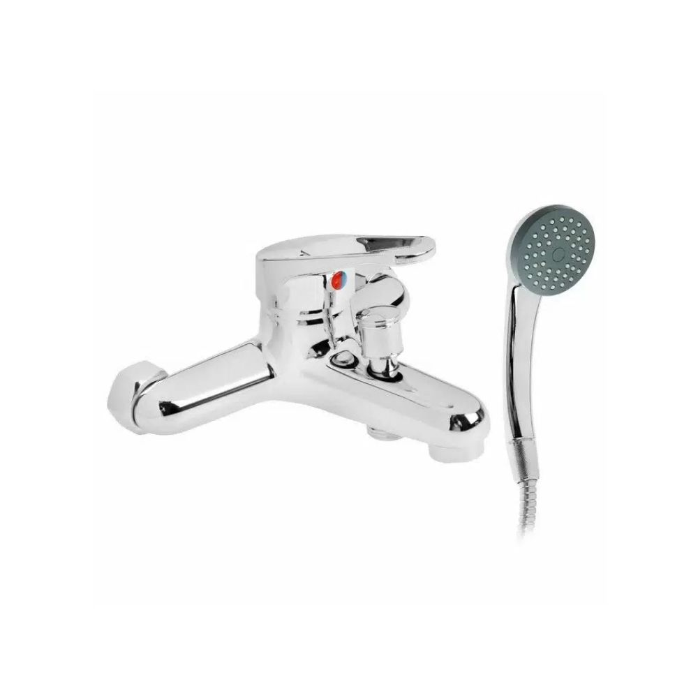 Смеситель для ванны и душа монокомандный  хром  Potato Эверест B30-028