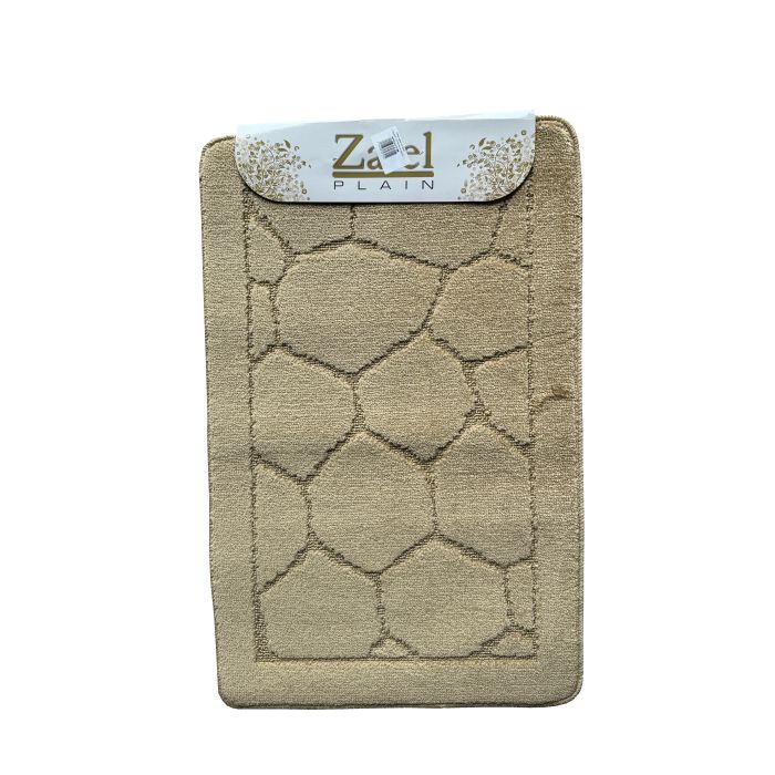 Набор ковриков Залел (1предмет) 55х85-90см коричн.