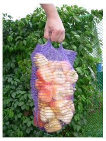 Сетка-мешок С-М 40*60 с завязками вместимость до 20кг.красн/фиолет.(упак 50 шт.)