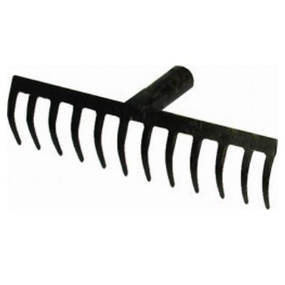 Грабли садово-огородные 12 зуб. метал. прямые (упак.10шт.)