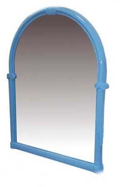 Зеркало для ванной в рамке голубое, "Олимпия", упак. 3 шт.