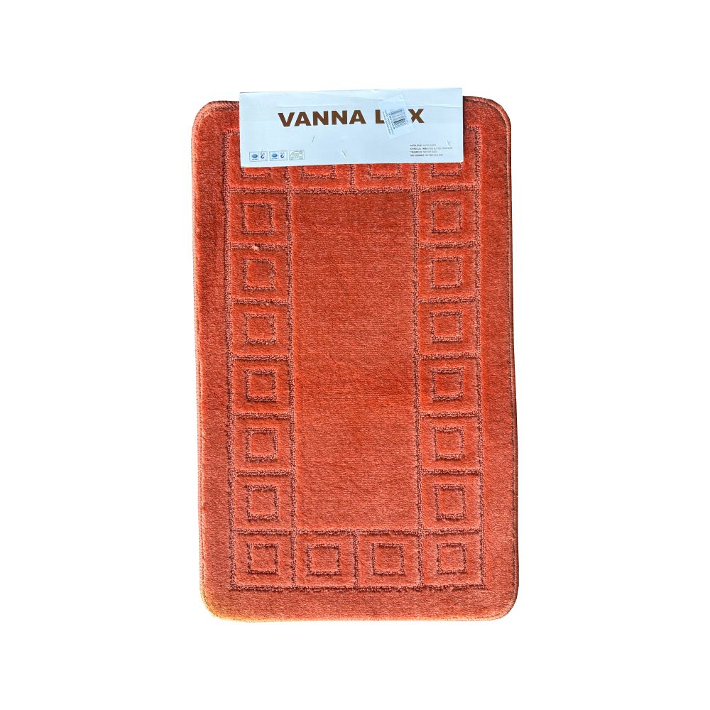 Набор ковриков Vanna Lux (1предмет) 50х80см терракот