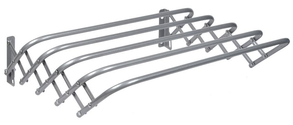 Сушилка для белья настенная, серая, СН60/С, Ника