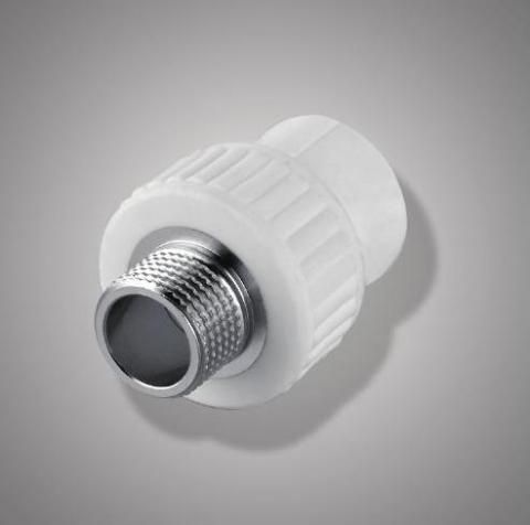 Муфта комбинир ППР латунь F 112.3204 (S 32х1/2М) (нар) (уп.10шт.)