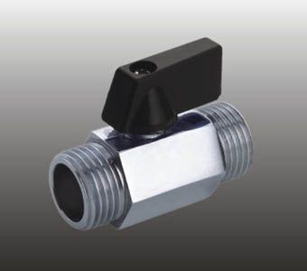 Мини-кран латун.никел. F 243.04 (FR 243 1/2MМ) Frap