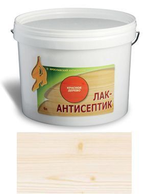 ЛАК-АНТИСЕПТИК деревозащитный состав цвет: бесцветный 9 л (уп.1 шт.)