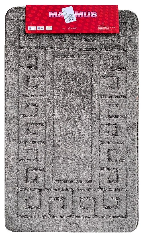 Набор ковриков Maximus (2предмет) 50х80/40х50см серый