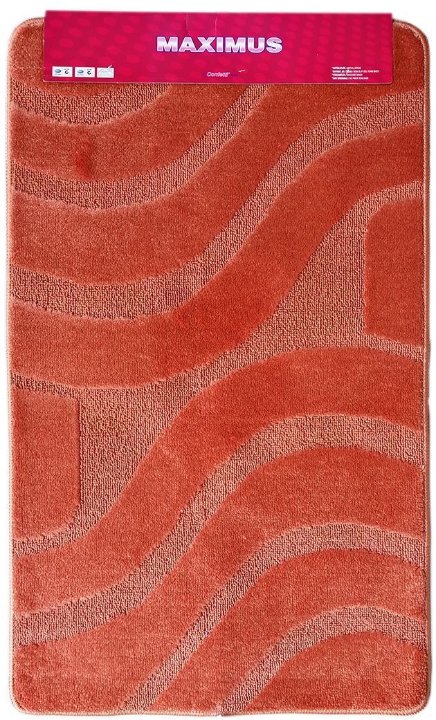 Набор ковриков Maximus (2предмет) 60х100/50х60см 505 теракот.