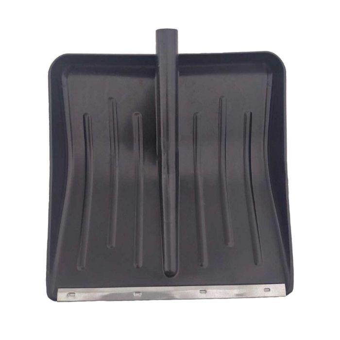 Лопата для снега пластиковая 428*490 с мет.планкой ВЬЮГА №1 (упак 5шт.)