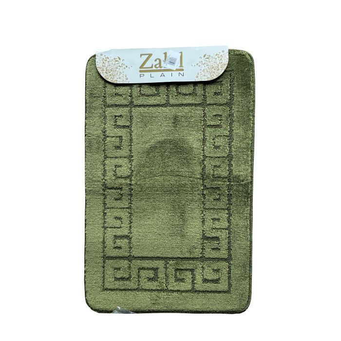 Набор ковриков Залел (2предмет) 55х85/45х55 зел.