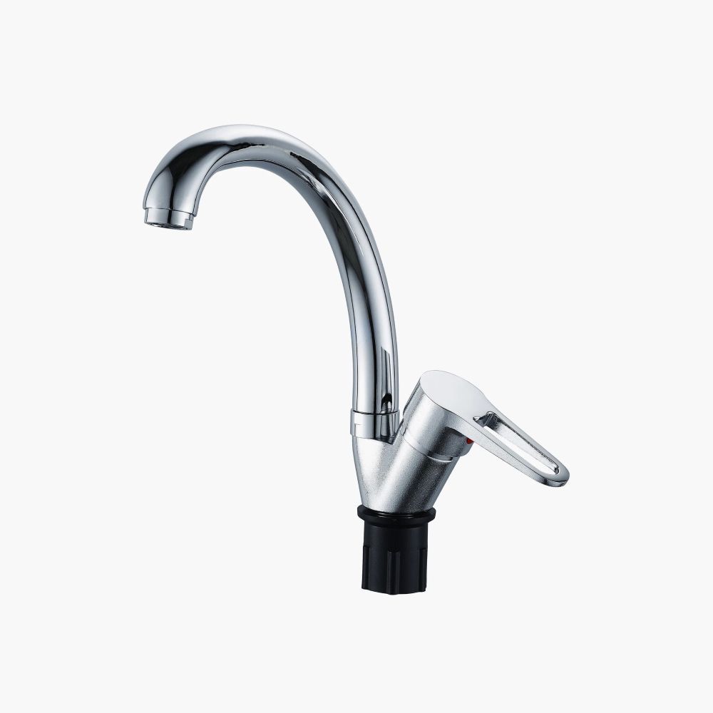 Смеситель для кухни монокомандный  хром  Potato Эверест B59-270GS