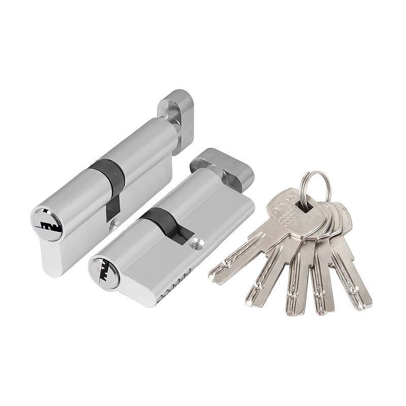 Цилиндровый механизм AZ2002Knob60 хром