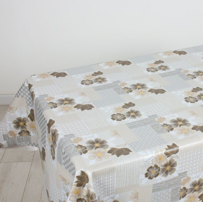 Клеенка на тк.основе "Аурум Колор" Цветочная композиция (1.40х20м)