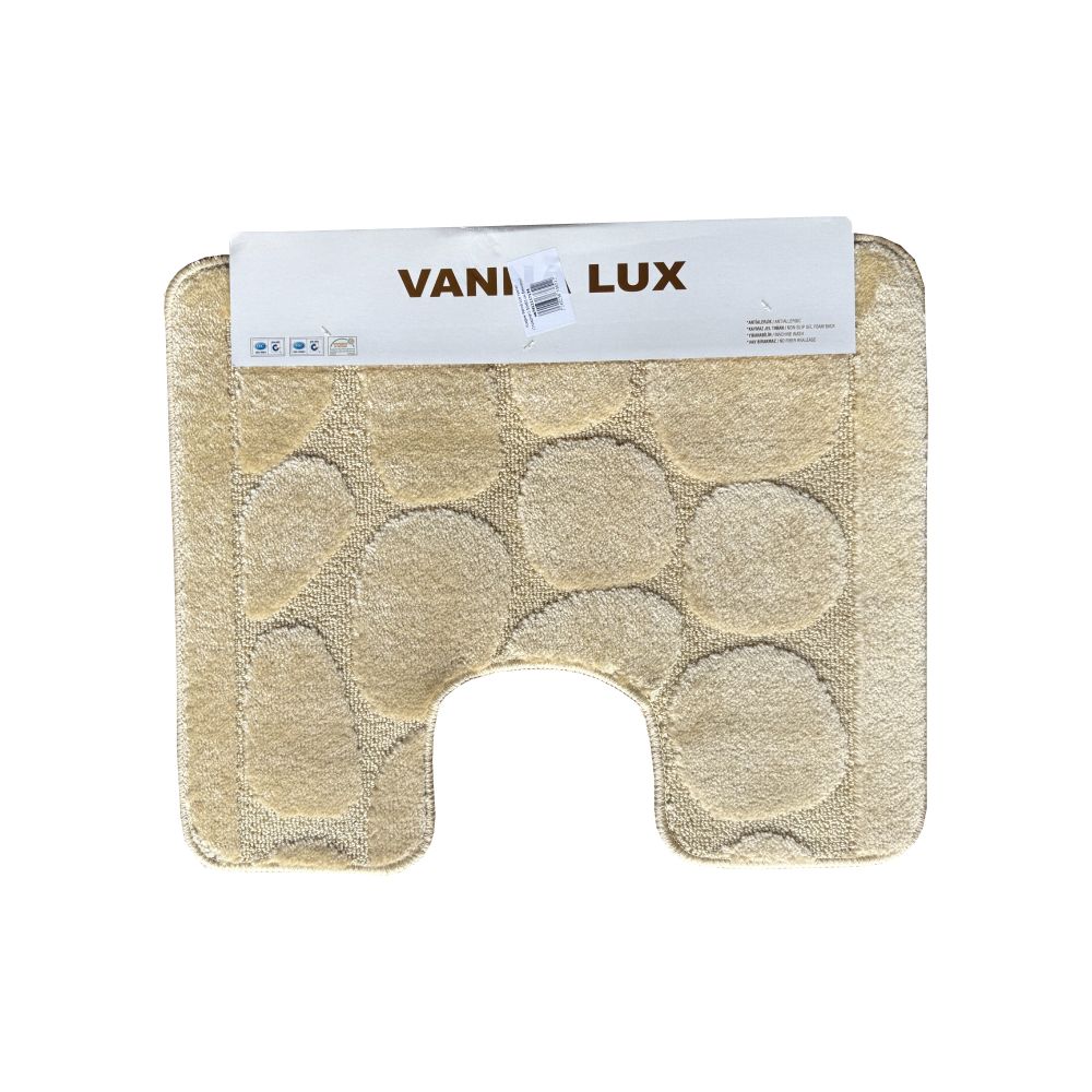 Коврик Vanna Lux туалет (1предмет) 50х60 см бежевый