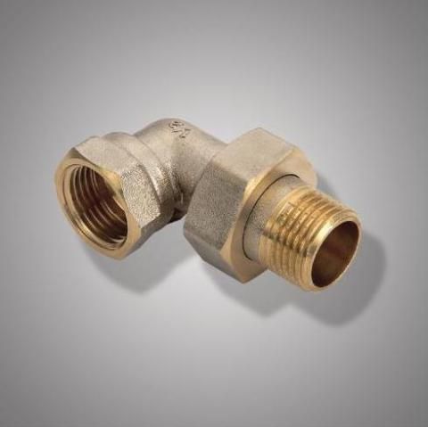 Американка угловой резьбовая латун. F343.0505 (LHJ-3/4F*3/4M) (сгон) (уп.5шт.)