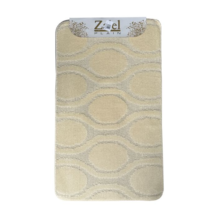 Набор ковриков Залел (2предмет) 60х100/50х60см крем