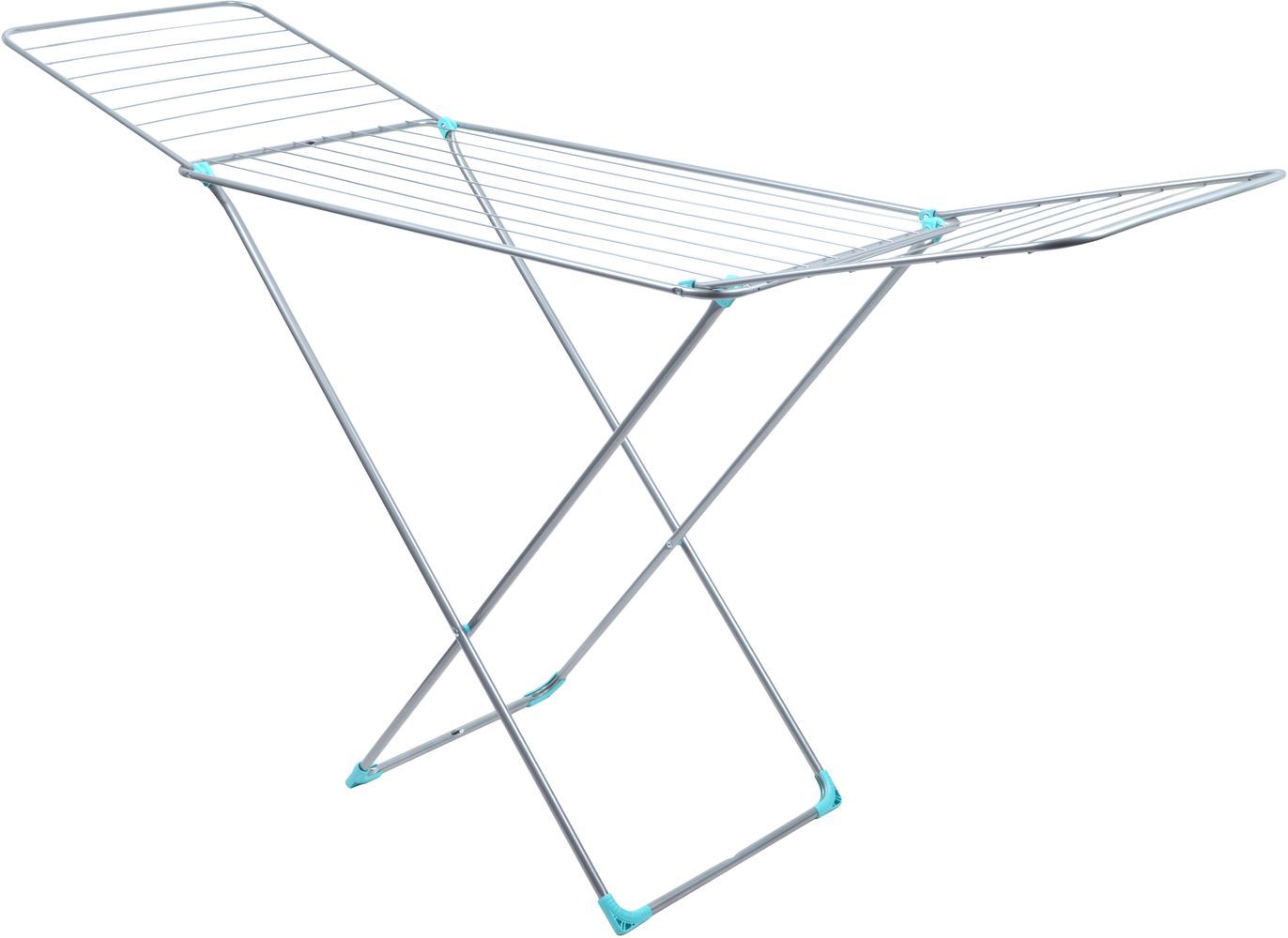 Сушилка для белья напольная складная 20 метров, 200х55х96, серая, СБ2, Ника