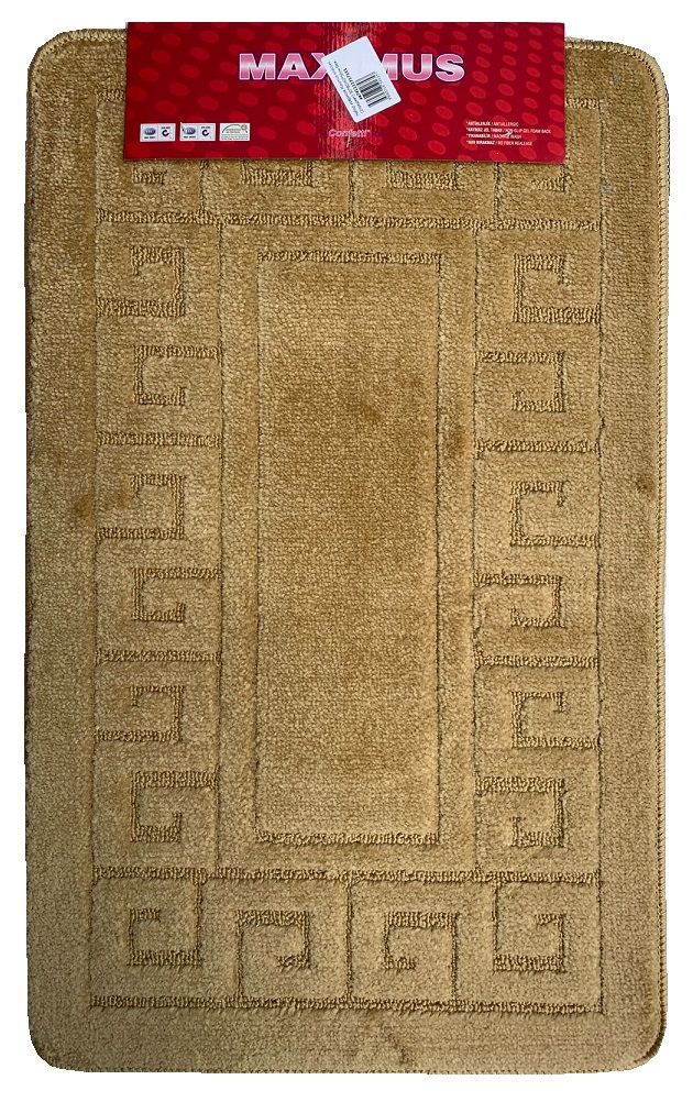 Набор ковриков Maximus (2предмет) 50х80/40х50см 519 бежевый