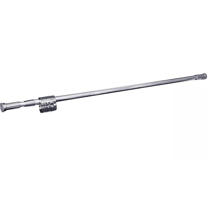 Карниз для ванной поворотный без пружин. хром (110-200см) ЗАЛЕЛ