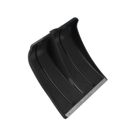 Лопата для снега пластиковая 380*365 с мет.планкой ВЬЮГА №3 (упак 5шт.)