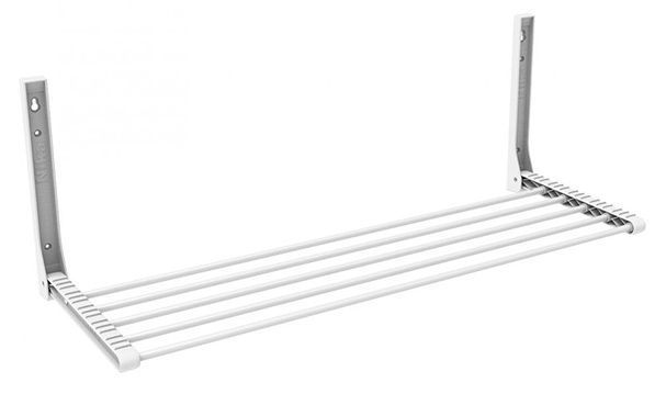 Сушилка для белья настенная, складная, белая, СН80/Б, Ника