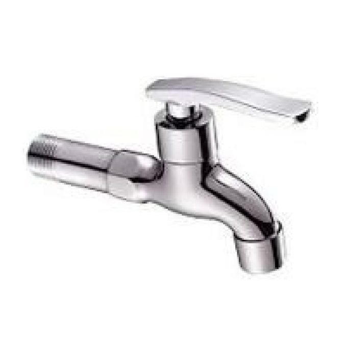 Кран водоразборный одноручковый на холодную воду хром Potato P 4278