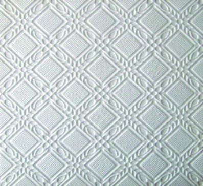 Плитка потолочная белая штампованная Лорби/48 (упак.192 шт.)