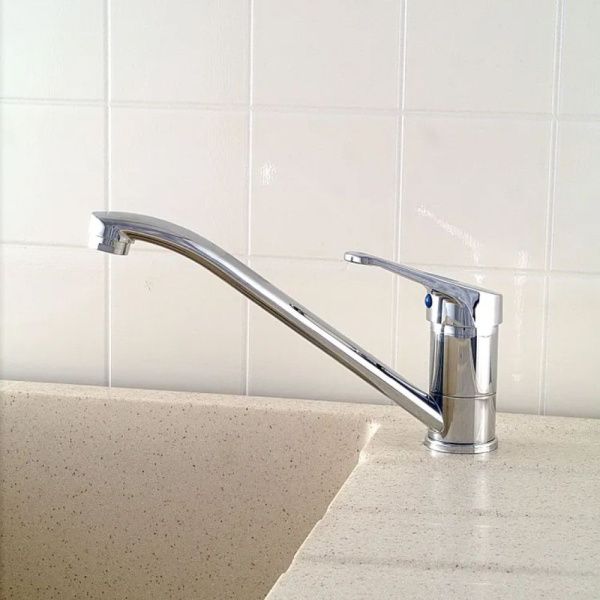 Смеситель для кухни монокомандный хром Potato Эверест B 42-028