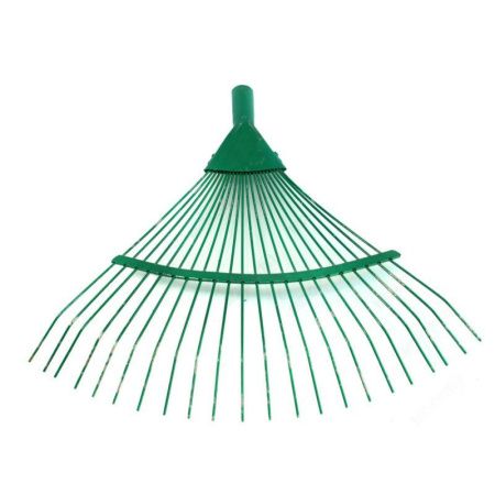 Грабли веерные 22 зуб. пластинчатые большие порош.окр. (упак.10шт.)