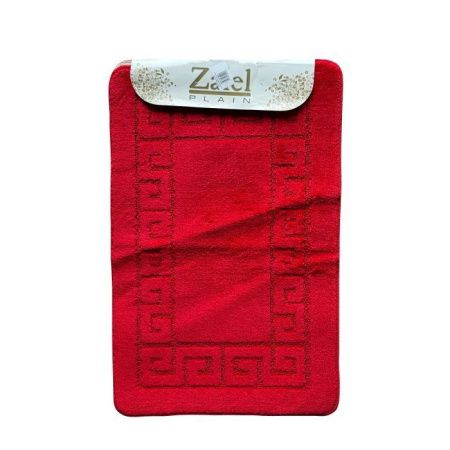 Набор ковриков Залел (2предмет) 55х85/45х55 красн.