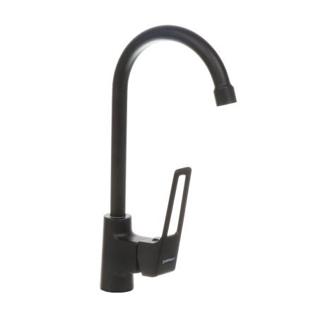 Смеситель для кухни монокомандный  черный  Potato Эверест B40-1546
