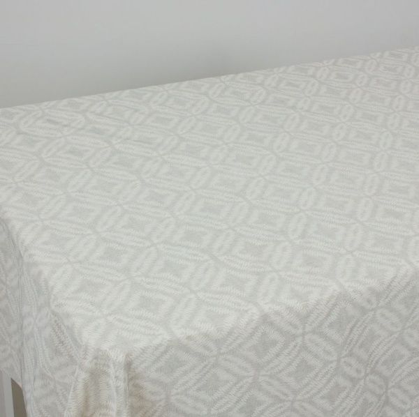 Клеенка ажурная "Lace Print" YD-B2122K, сер.(1,37х20м)