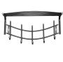 Вешалка настенная ВНП4М/Ч (черн.) Ника (упак.5шт.)