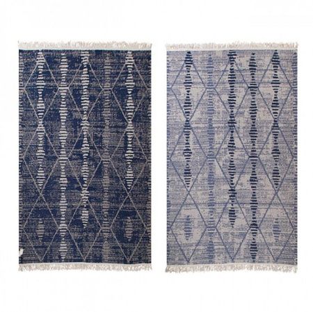 Коврик из хлопка 80*120 001 лазурит 02 ПРОВАНС icarpet