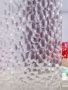 Штора для ванной прозрачная 3D геометрия 61023 круги 180*180