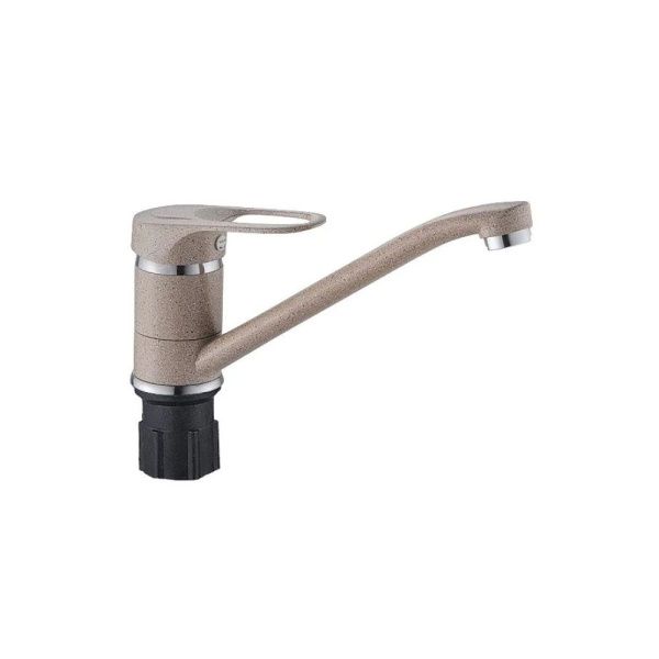 Смеситель для кухни монокомандный  бежевый  Potato Эверест B49-0258